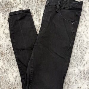 Abercrombie & Fitch Women's Black High Rise Super Skinny Jeans